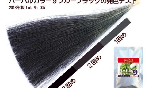 ハーバルカラー９ブルーブラック