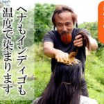 染め方のコツ：ヘナもインディゴも温度で染まります