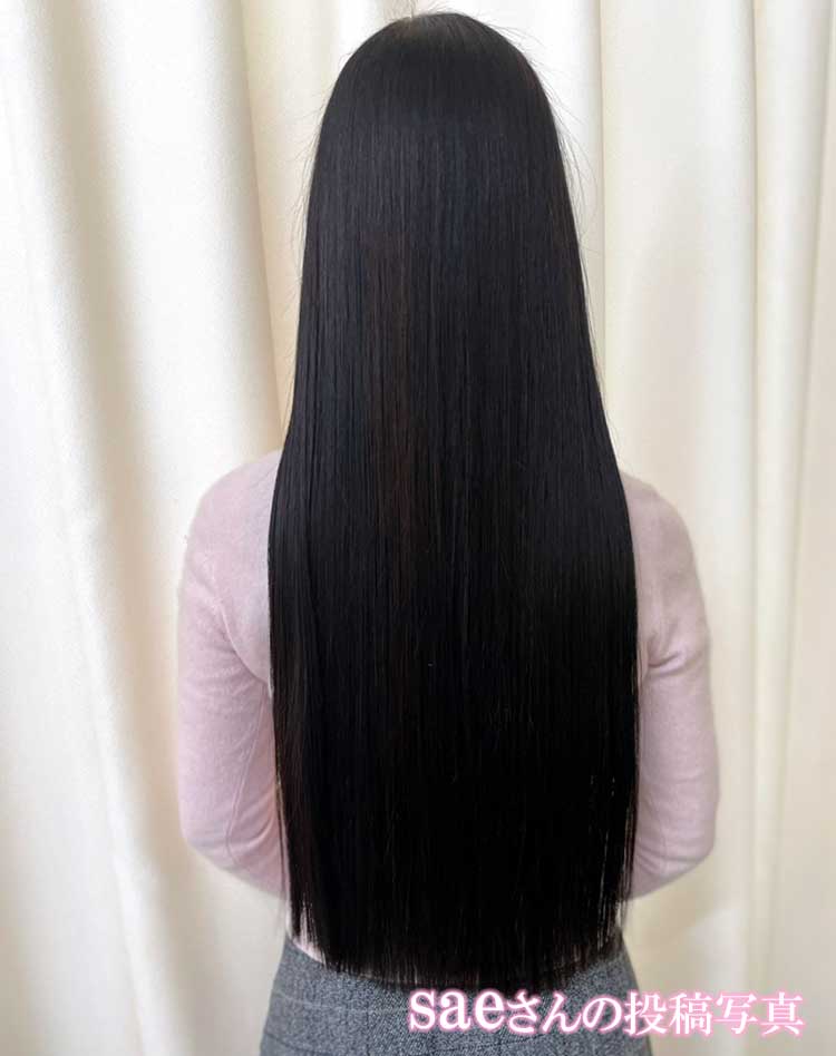 石臼挽きヘナとアタルバヘアオイルでヘナした結果　投稿写真