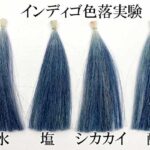 インディゴの色落ち試験