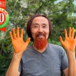 髭のヘナカラー