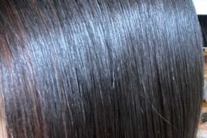 サラサラのツルツルヘアー