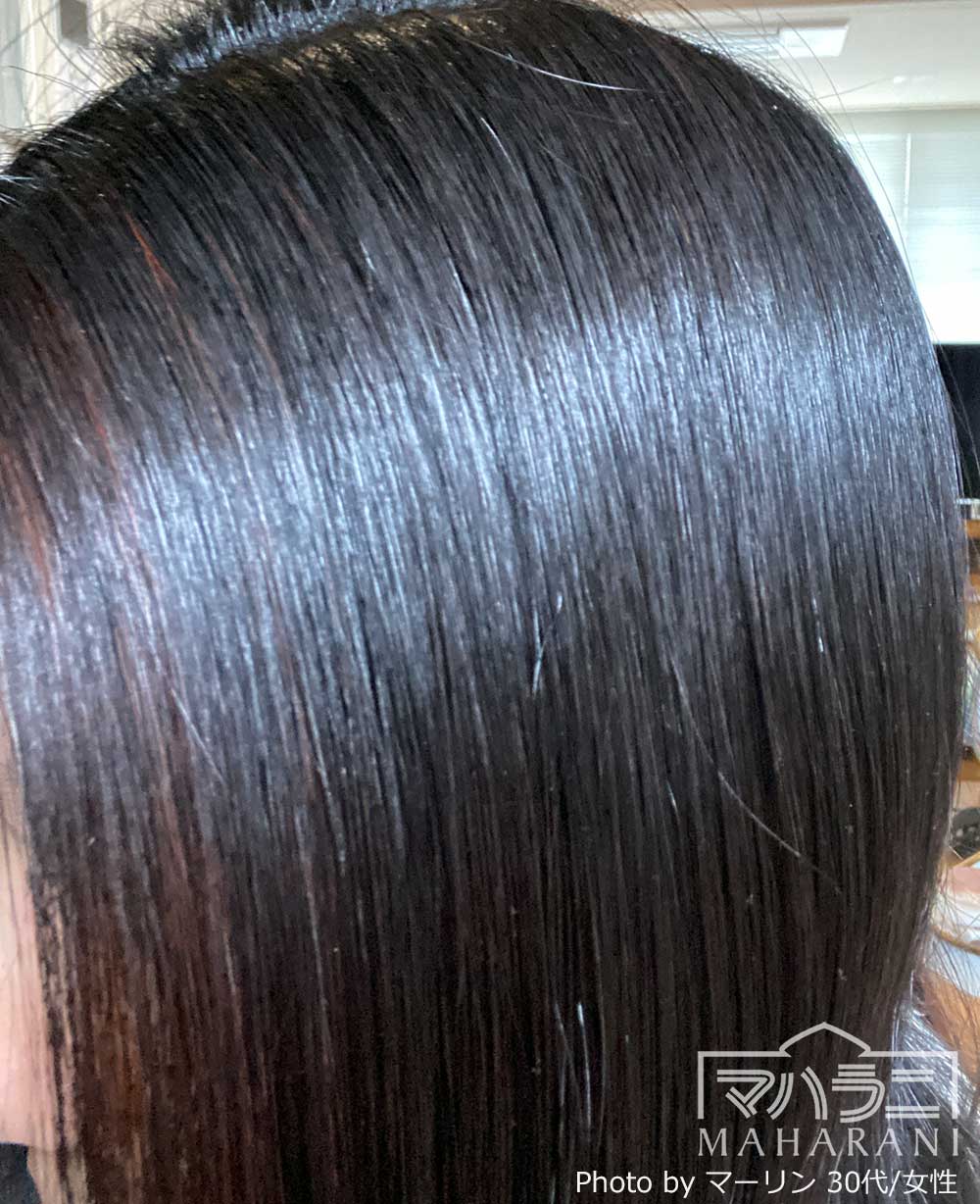 サラサラのツルツルヘアー