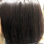 カラートリートメント花ブレンドの使用後の写真